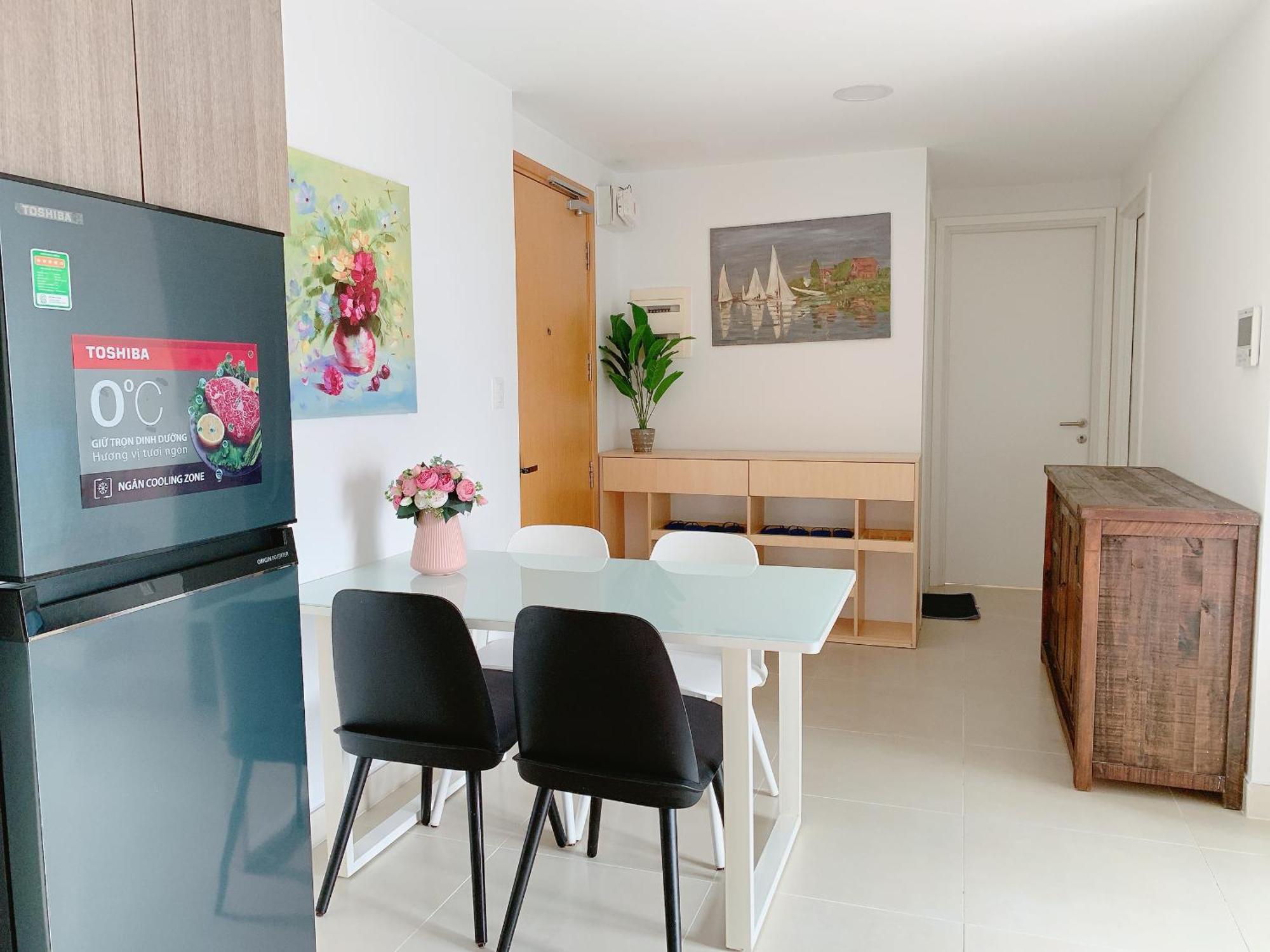 Masteri Thao Dien Comfy Apartment #Nice Balcony #Opening View Ho Chi Minh-staden Exteriör bild