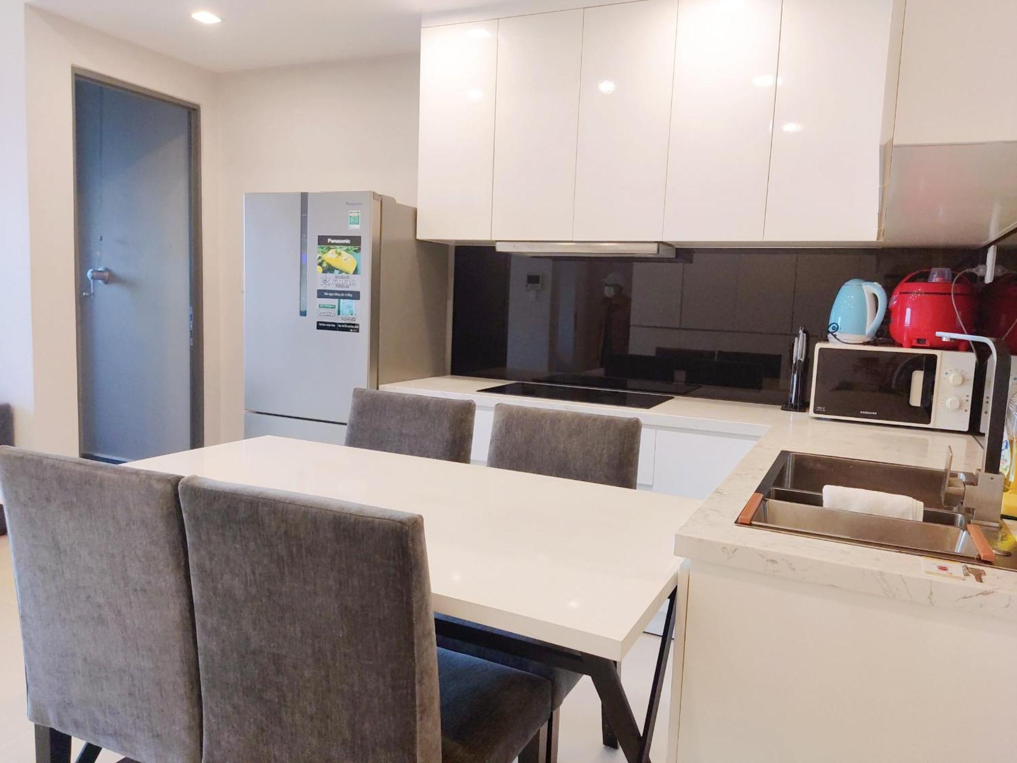Masteri Thao Dien Comfy Apartment #Nice Balcony #Opening View Ho Chi Minh-staden Exteriör bild