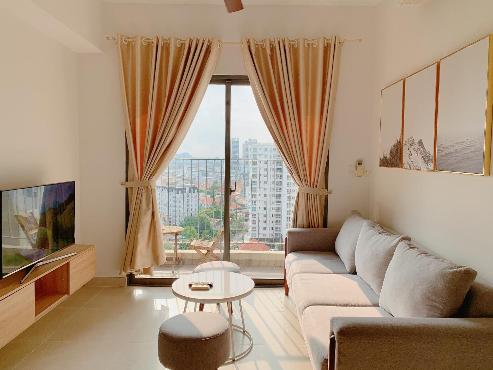 Masteri Thao Dien Comfy Apartment #Nice Balcony #Opening View Ho Chi Minh-staden Exteriör bild