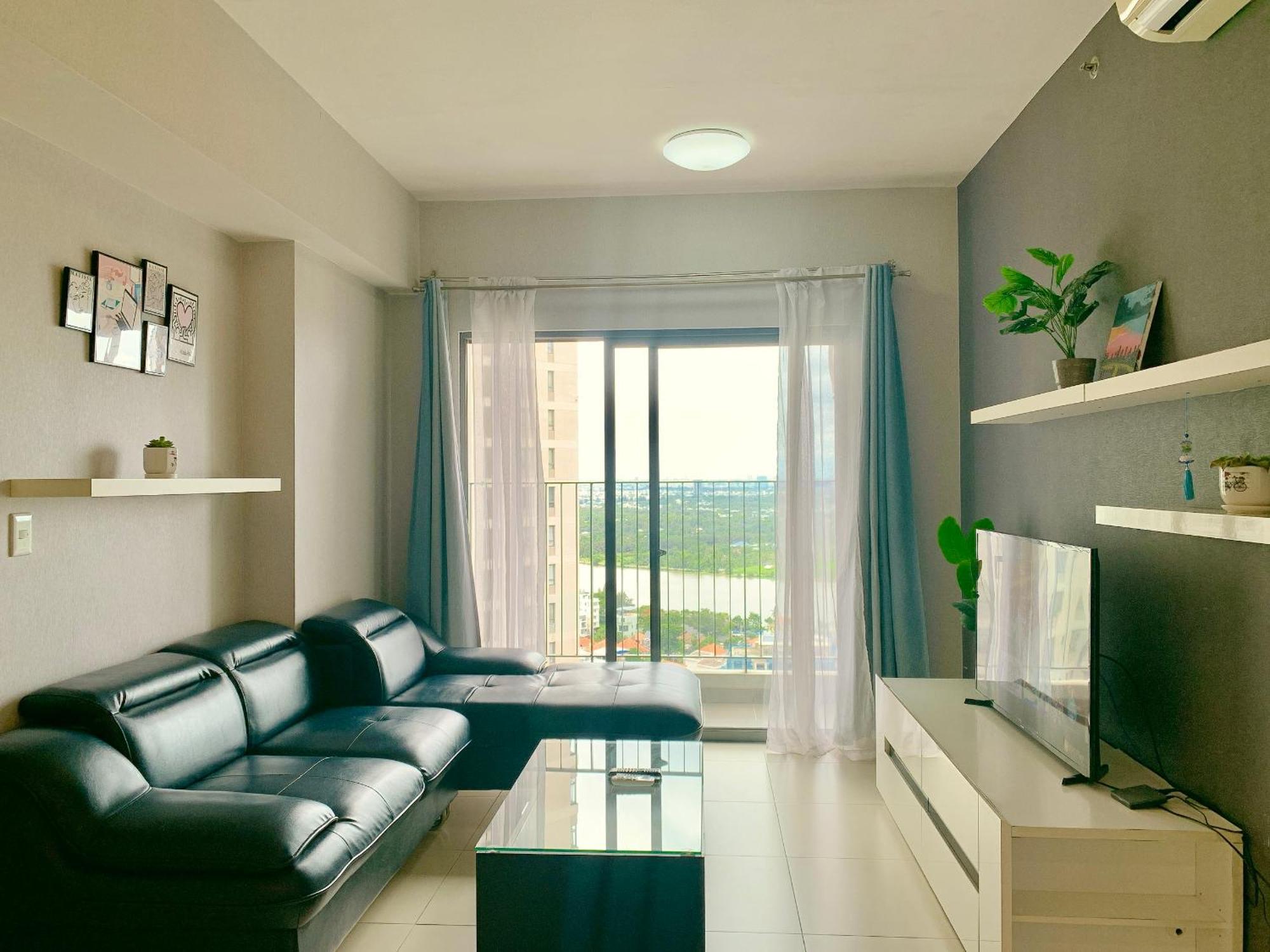 Masteri Thao Dien Comfy Apartment #Nice Balcony #Opening View Ho Chi Minh-staden Exteriör bild