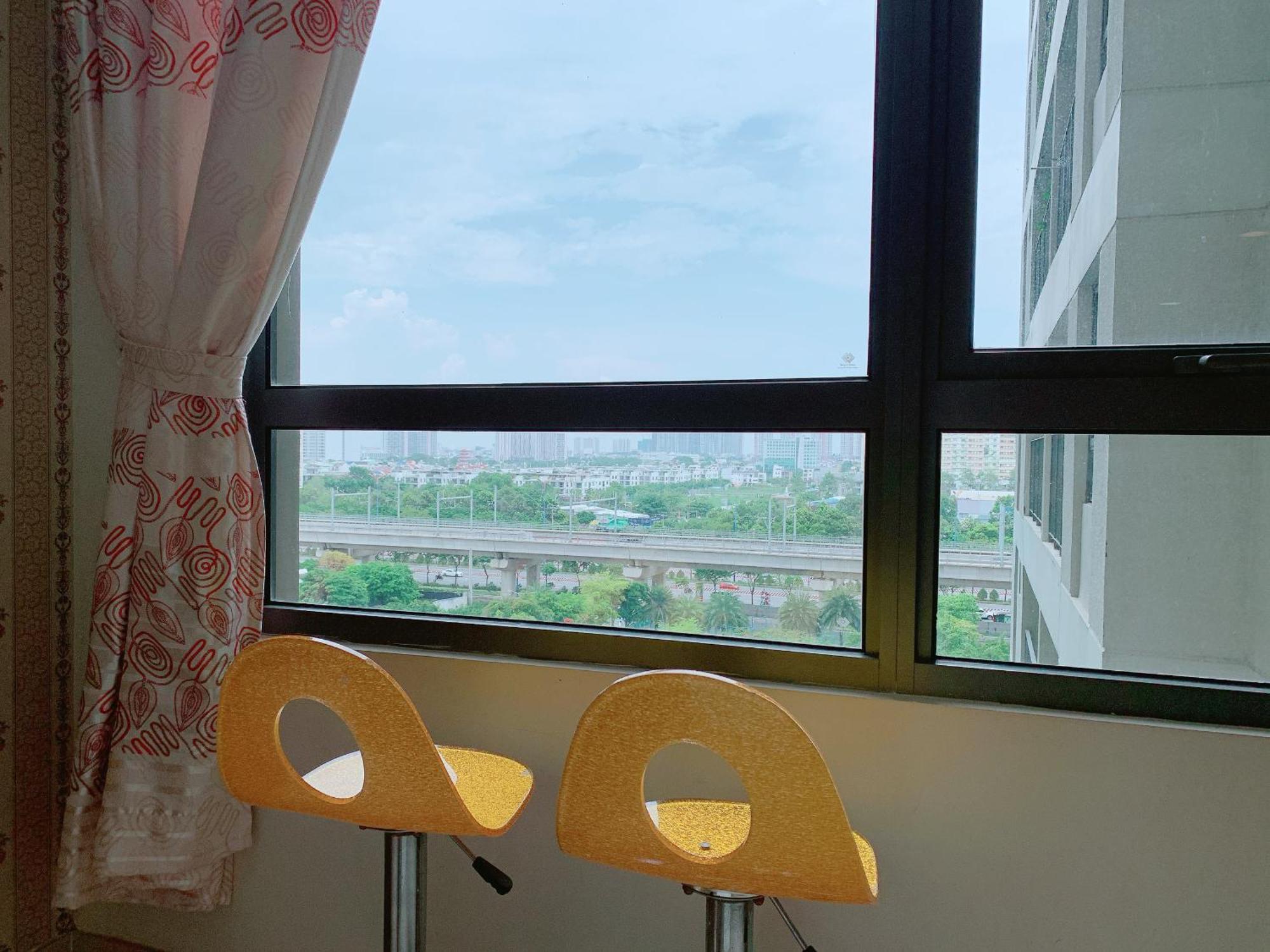 Masteri Thao Dien Comfy Apartment #Nice Balcony #Opening View Ho Chi Minh-staden Exteriör bild