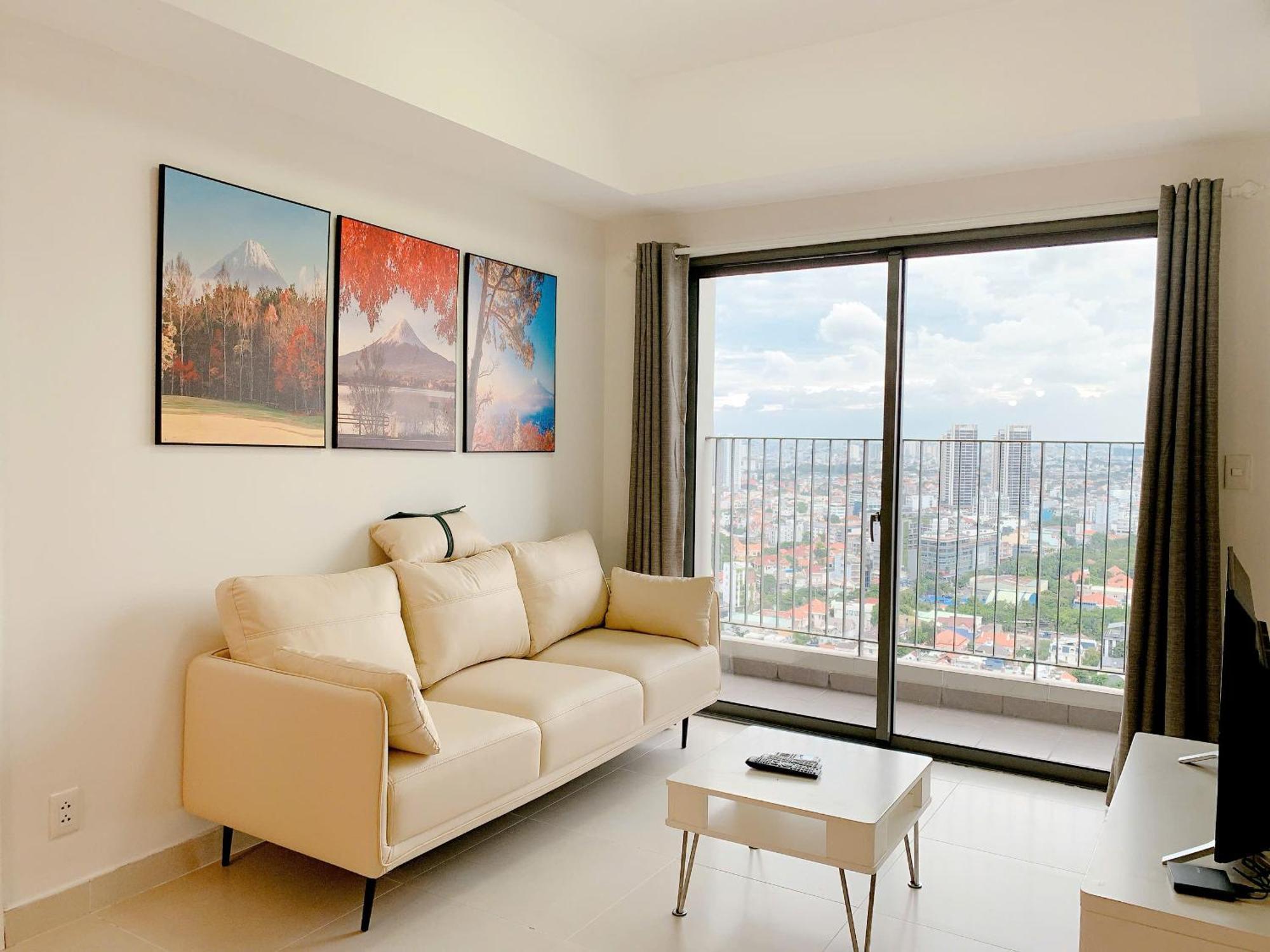 Masteri Thao Dien Comfy Apartment #Nice Balcony #Opening View Ho Chi Minh-staden Exteriör bild