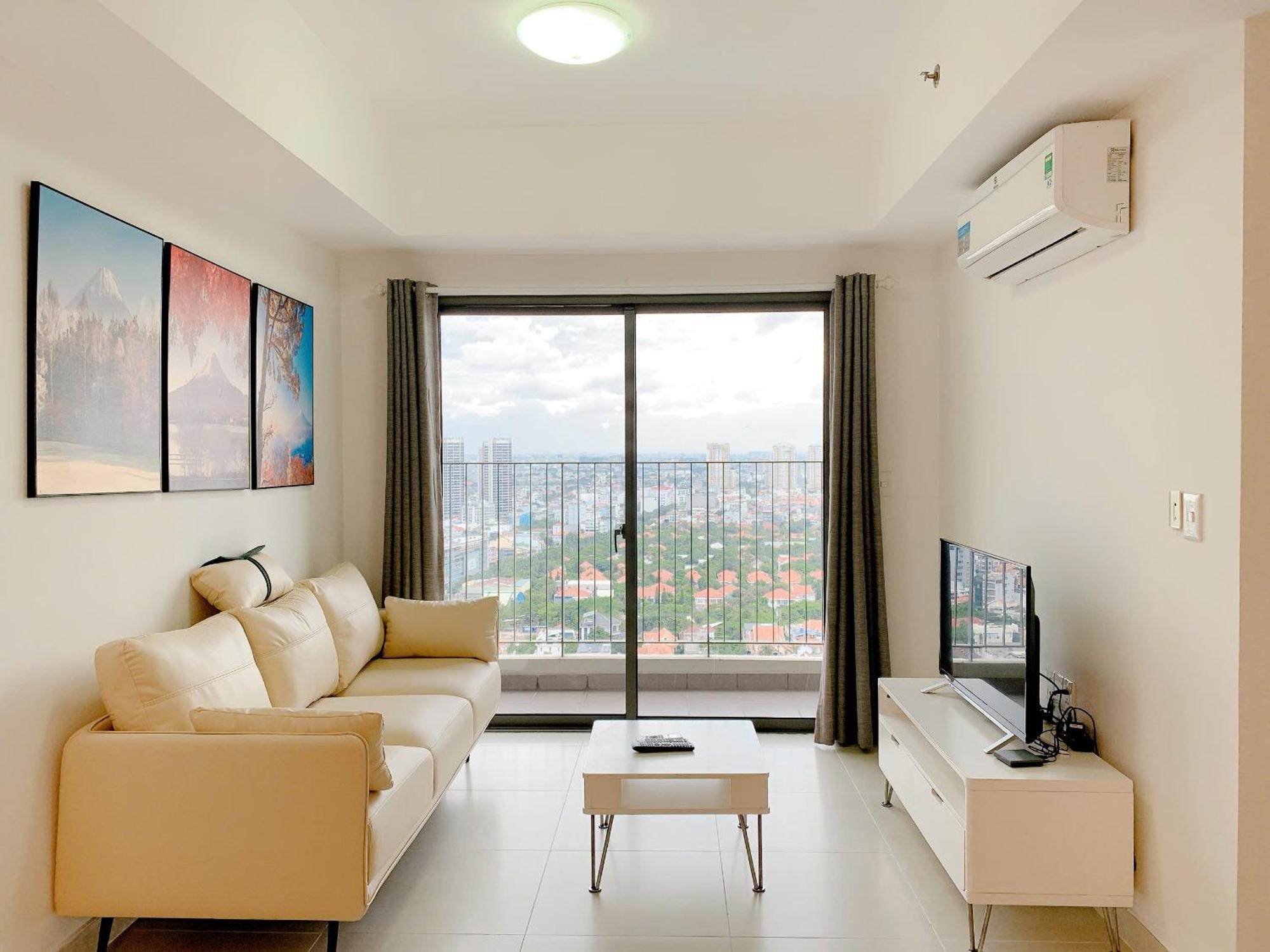 Masteri Thao Dien Comfy Apartment #Nice Balcony #Opening View Ho Chi Minh-staden Exteriör bild